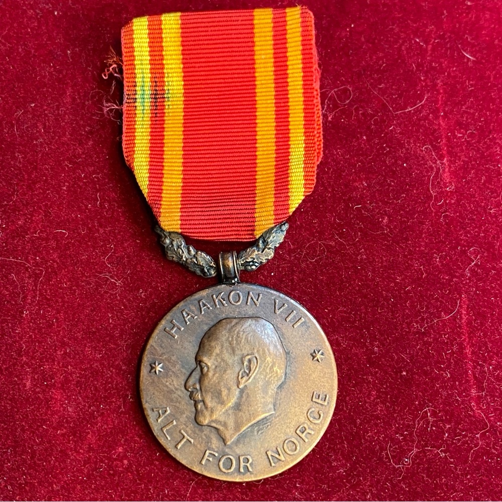 Norway, Haakon VII WW2 War Medal (Haakon VII Krigsmedalje) Bronze